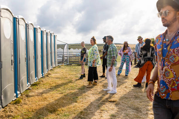 Portable Restroom Servicing (Cleaning and Restocking)